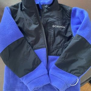 Columbia kids fleece jacket - periwinkle color. Excellent condition